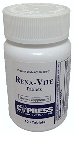 tabletas Rena-Vite multivitaminas para energía