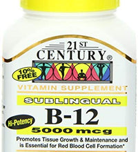 tabletas sublinguales B12 5000 mcg