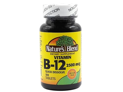 tabletas vitamina B-12 2500mcg beneficios