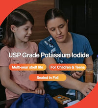 tabletas yoduro potasio 120 piezas