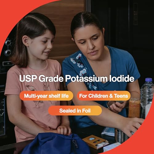 tabletas yoduro potasio 120 piezas