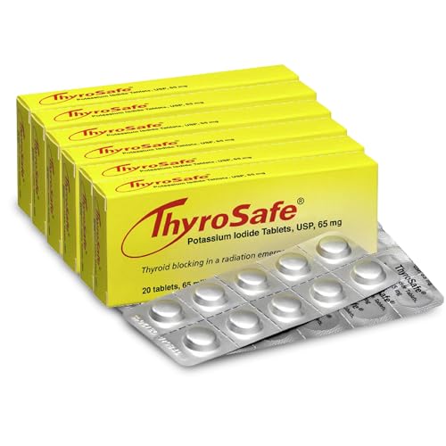tabletas yoduro potasio protección tiroides