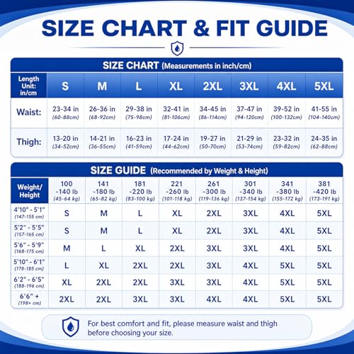 Talla 5XL ideal para todos los cuerpos