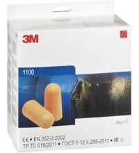 tapones de espuma 3M 1100 cómodos y suaves