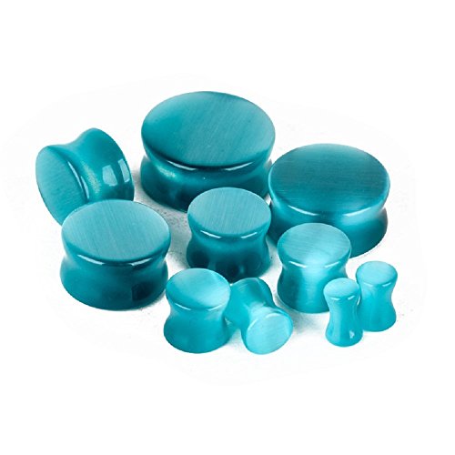 tapones de piedra orgánica para piercings