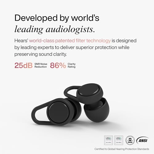 tapones para oídos con 25dB de SNR