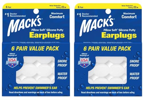 tapones para oídos Mack's para dormir