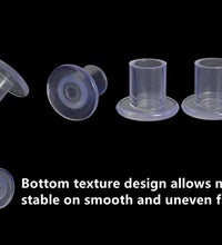 tapones transparentes para superficies irregulares