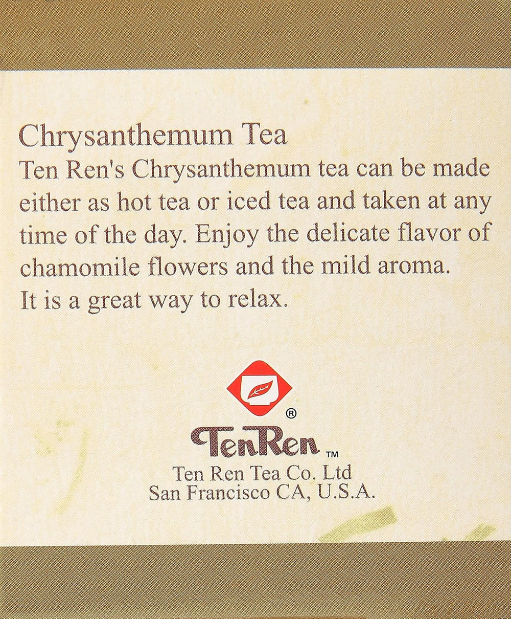 Té de crisantemo 20 bolsitas