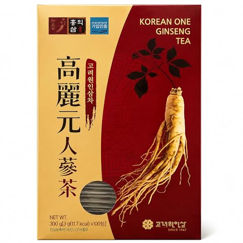 Té de Ginseng Coreano en Granulado 3g x 100T - Salud y Bienestar - imagen 1