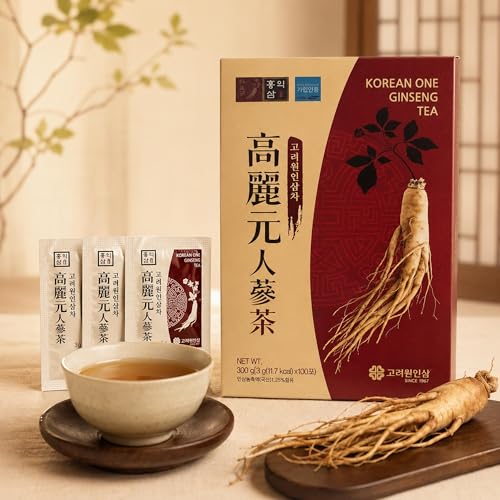 Té de Ginseng Coreano en Granulado 3g x 100T - Salud y Bienestar - imagen 3