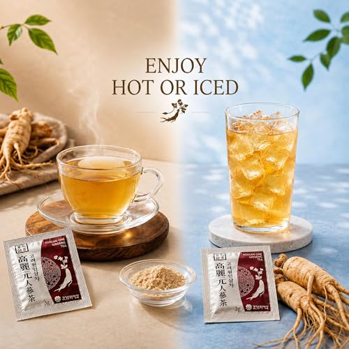 Té de Ginseng Coreano en Granulado 3g x 100T - Salud y Bienestar - imagen 6