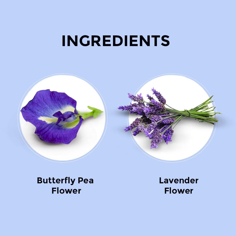 Té de hierbas con lavanda
