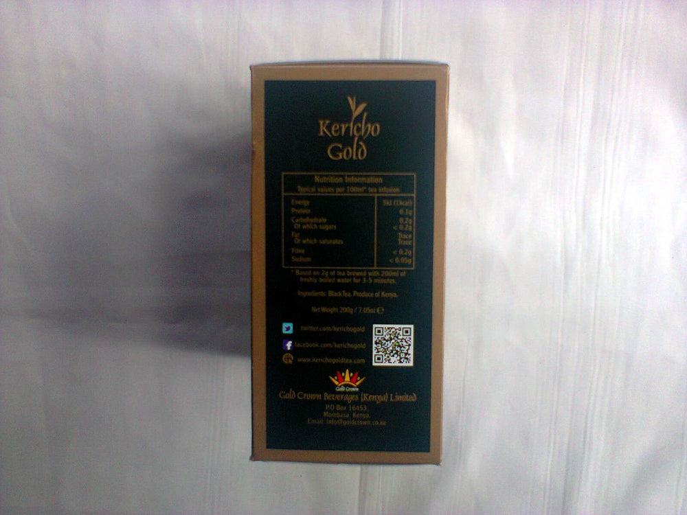 té de hierbas envueltas en aluminio