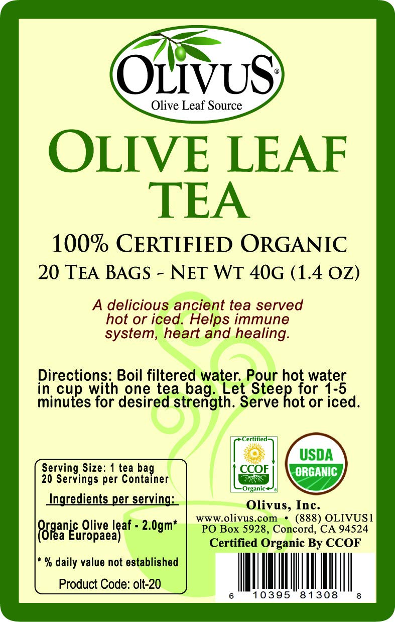 Té de hierbas Olivus 20 bolsitas