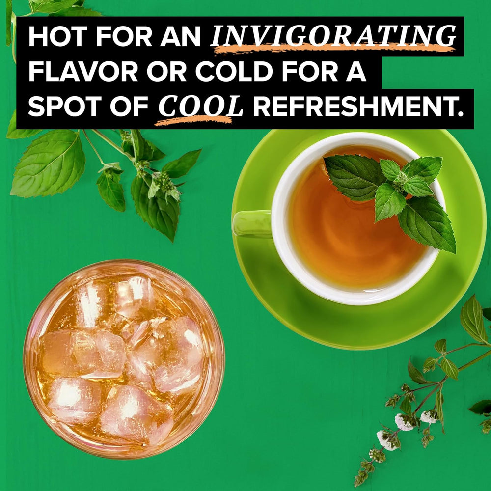 Té de hierbas sabor menta
