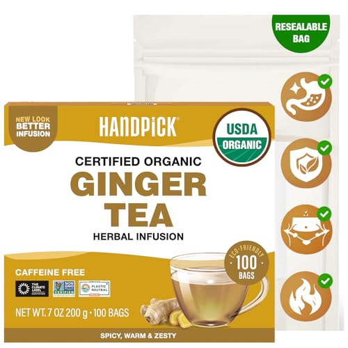 Té de jengibre HANDPICK 100 bolsitas