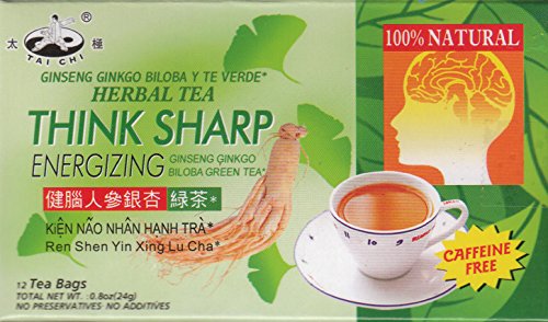 té energizante con ginseng y ginkgo