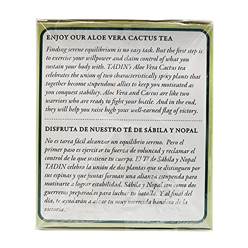 té herbal con sabor a cactus