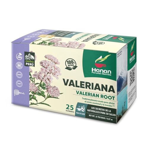 té herbal valeriana natural
