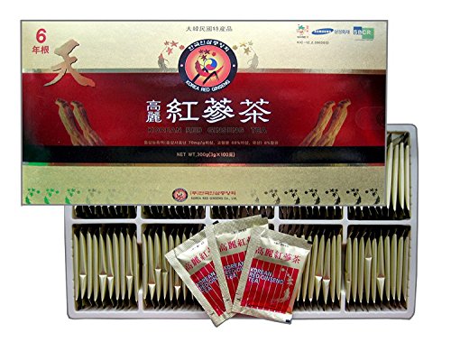 té instantáneo de ginseng rojo