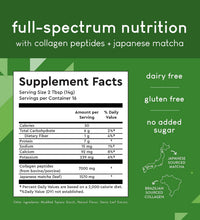 té matcha con colágeno hidrolizado