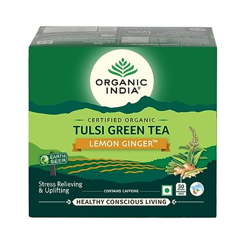 té verde orgánico con limón