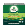 té verde orgánico con limón