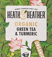 té verde orgánico para energía
