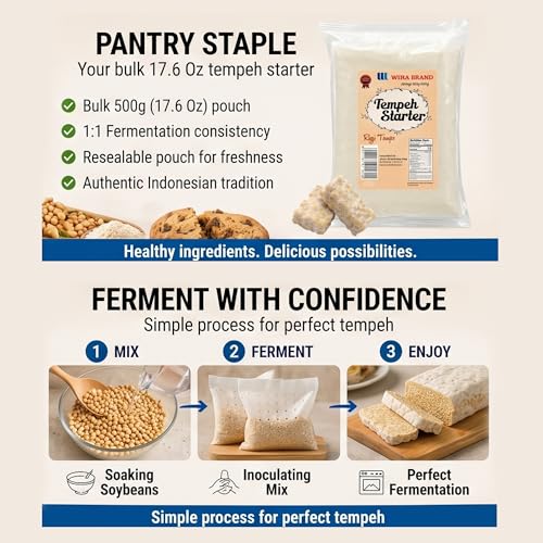 Tempeh saludable y nutritivo para tu dieta