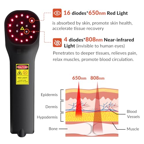 terapia de luz infrarroja para aliviar el dolor