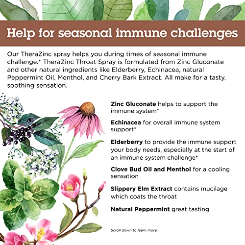 terapia de zinc en spray para el bienestar