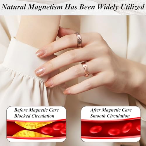 terapia magnética con anillo de flor