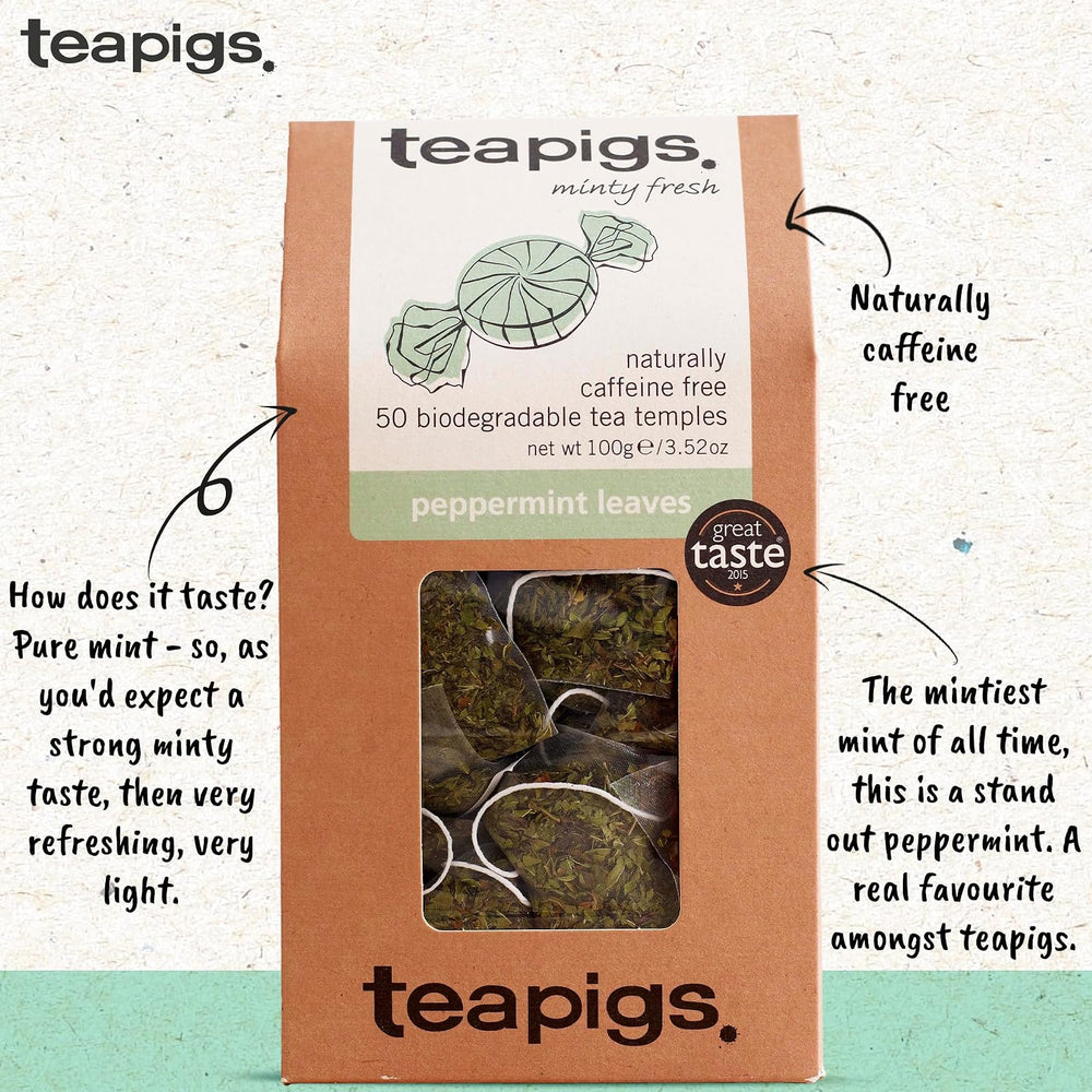 Tés e infusiones de teapigs