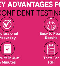 Test de fertilidad femenina confiable y preciso