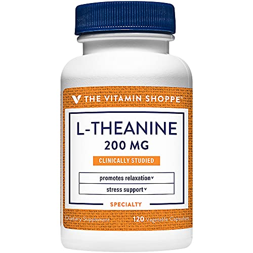 The Vitamin Shoppe L-Theanina 200 mg