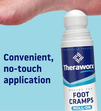 Theraworx tratamiento calambres en los pies
