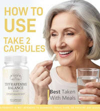 ThyraFemme Balance vitaminas para bienestar