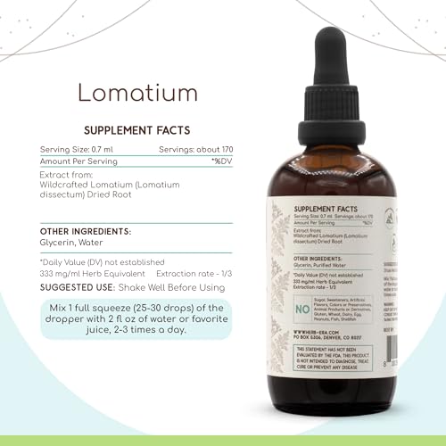 tintura concentrada de Lomatium