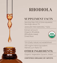tintura de raíz de rhodiola para bienestar
