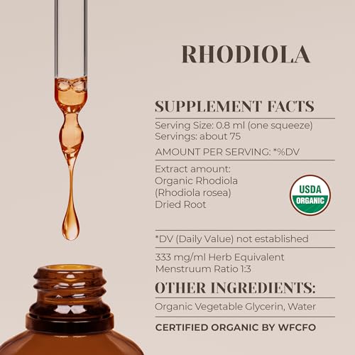 tintura de raíz de rhodiola para bienestar