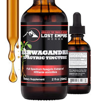 Tintura espagírica de ashwagandha orgánica