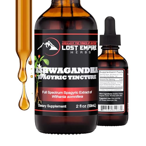 Tintura espagírica de ashwagandha orgánica