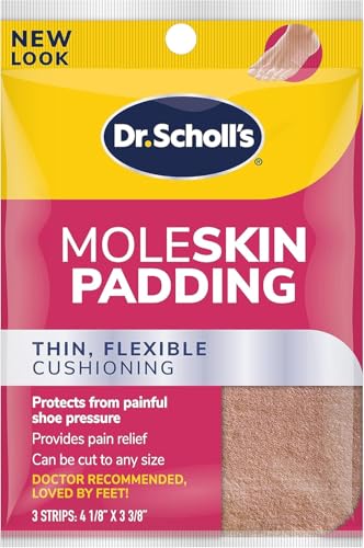 tiras de moleskin Dr. Scholl's para ampollas