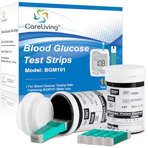 tiras de prueba glucosa CareLiving