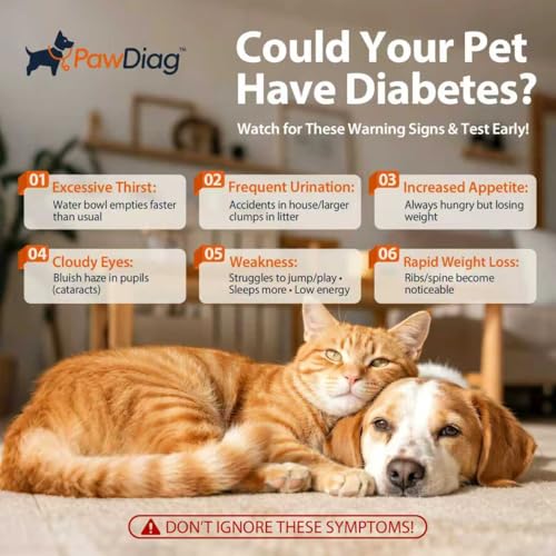 tiras de prueba para diabetes en animales