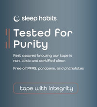 tiras nasales SleepHabits sin fragancia
