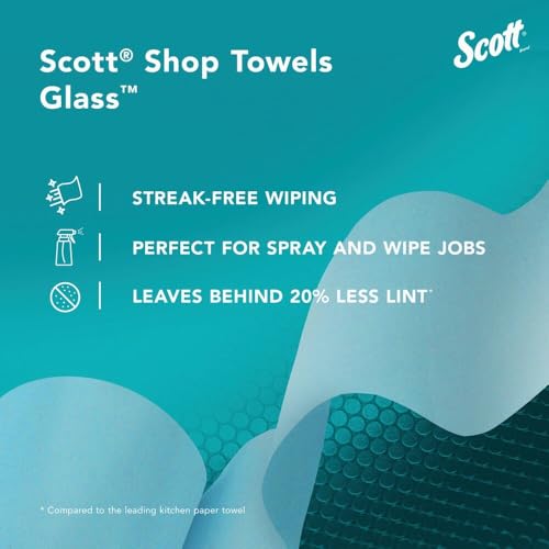 toalla de vidrio Scott tamaño práctico