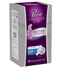 toallas con alas Poise para protección activa