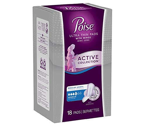 toallas con alas Poise para protección activa